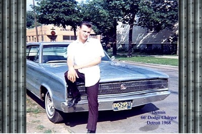 Dennis Kreish, 1968  Dodge Charger on leave from.jpg